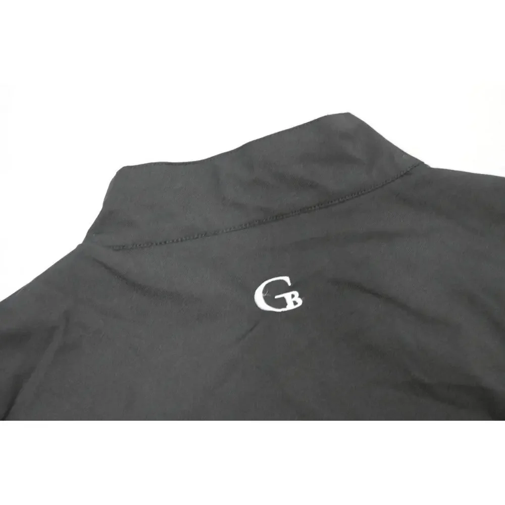 Galway Bay Golf Windbreaker Vest Jacket Full Zip Black‎ Mens Size Medium
